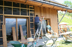 Bardage extérieur à Saint-Michel-de-Maurienne